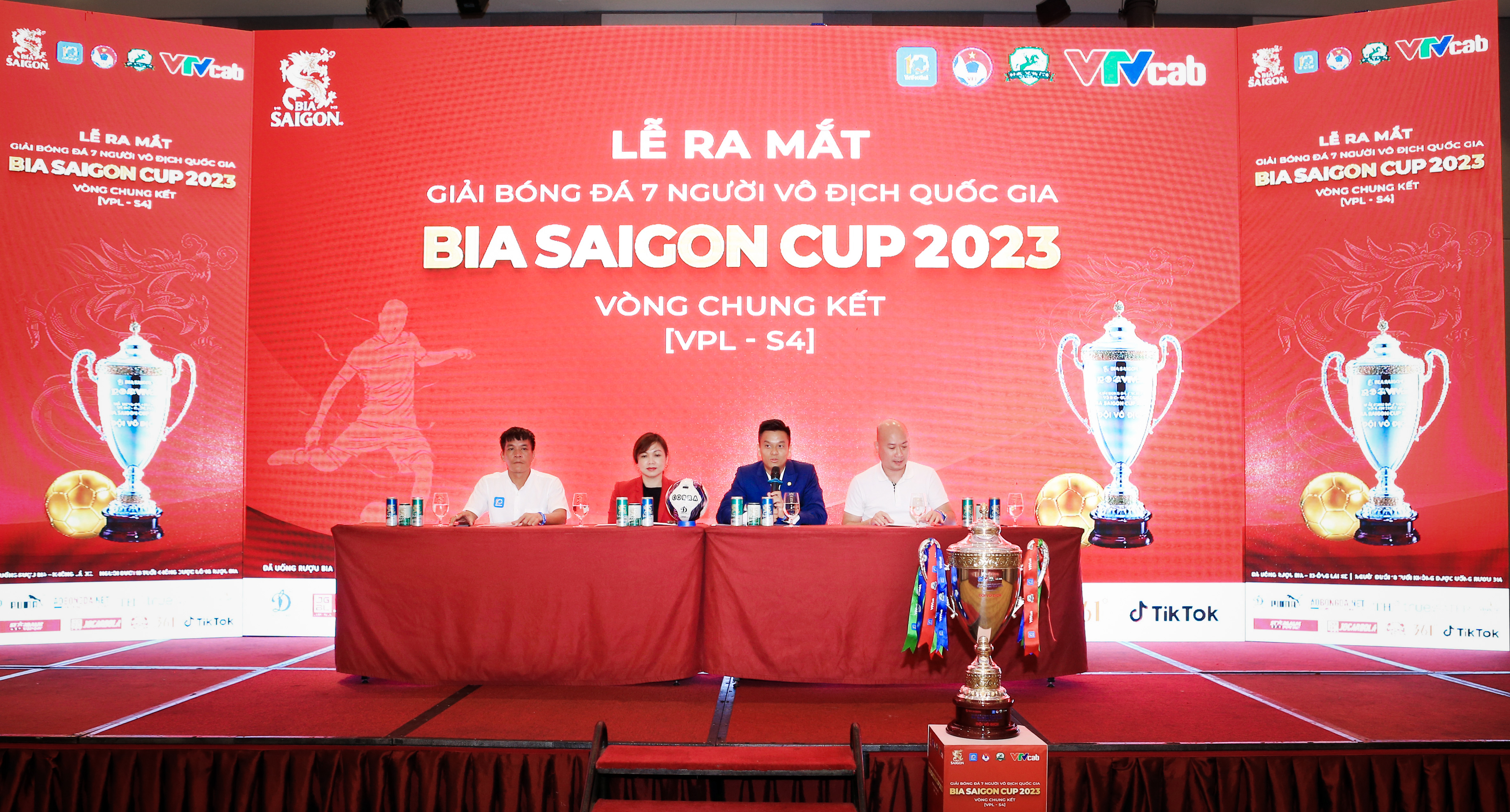 VÒNG CHUNG KẾT TOÀN QUỐC GIẢI BÓNG ĐÁ 7 NGƯỜI VÔ ĐỊCH QUỐC GIA – BIA SAIGON CUP 2023 (VPL-S4) CHÍNH THỨC BẮT ĐẦU TỪ 24 - 27/8/2023